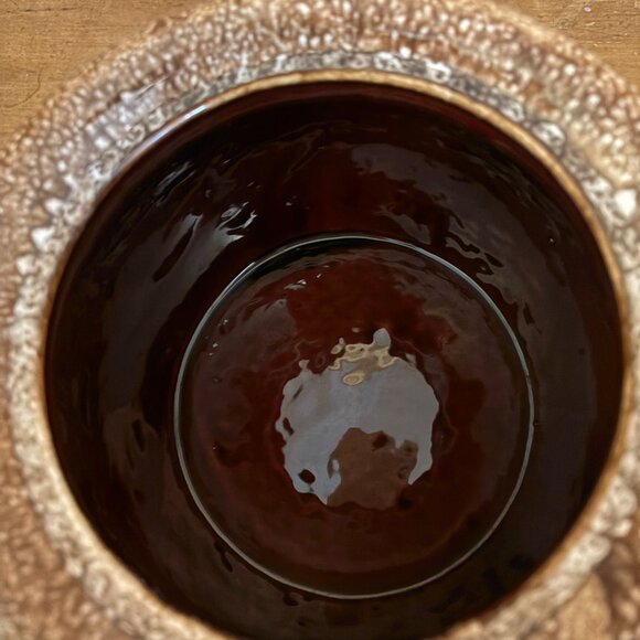 Drip Glaze Bean Pot w/Crocks - Picture 3 of 7